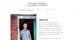 Desktop Screenshot of bittnerantiques.com